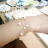 New Korean version natural freshwater pearl necklace for women, 14K hand-woven starry sky pearl multi-purpose necklace Application Scenario